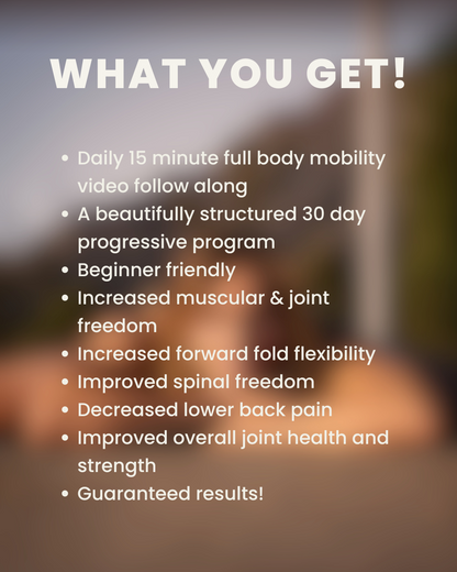 30 Day Mobility Challenge - Part 1